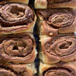 Biscoff cinnamon buns vegan