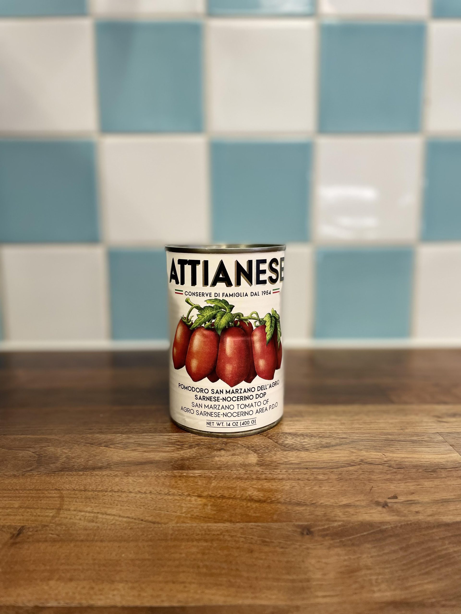 San Marzano tomato can